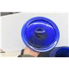 Image 9 : Cobalt Blue Pennant Peanut Jar — General Store Style