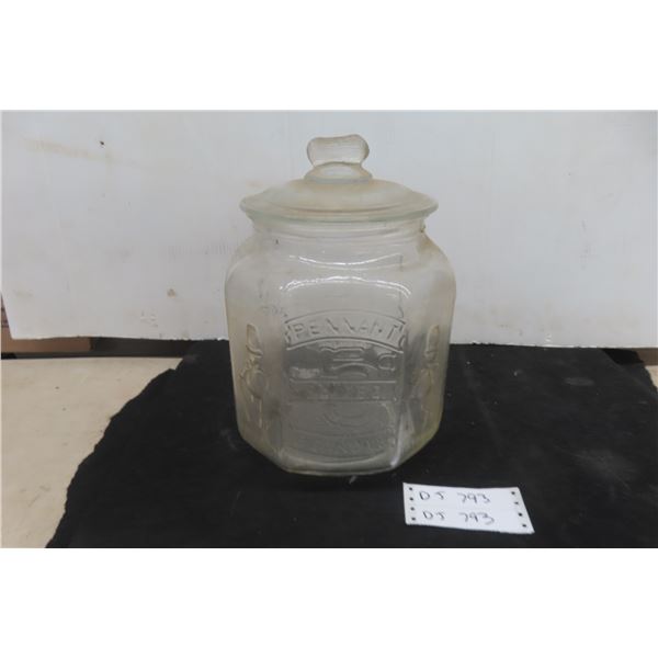 General-store Glass Peanut Jar