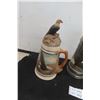 Image 8 : 2 x Eagle Steins - Biggest 16" Tall