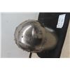 Image 4 : Medieval-style Metal Battle Helmet, 13" High, 9" Diameter