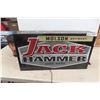 Molson "Jack Hammer" Beer Light-Up Sign, 14" x 26"
