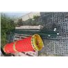 Image 2 : Roll of Plastic Snow Fence with Seven Metal T-Posts