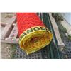 Image 5 : Roll of Plastic Snow Fence with Seven Metal T-Posts