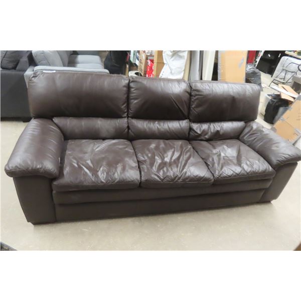 Leather/Leather Style Couch