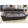 Image 1 : Leather/Leather Style Couch
