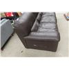 Image 2 : Leather/Leather Style Couch
