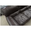 Image 3 : Leather/Leather Style Couch
