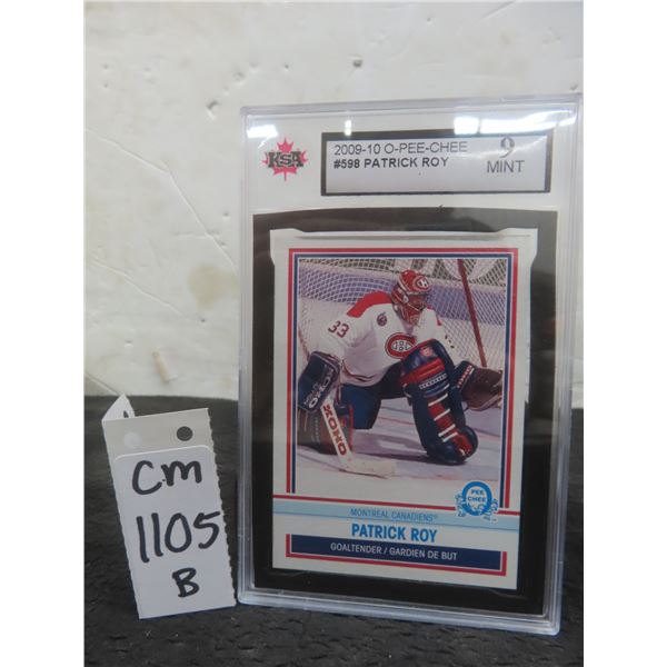 Graded Patrick Roy Montreal Canadiens Card