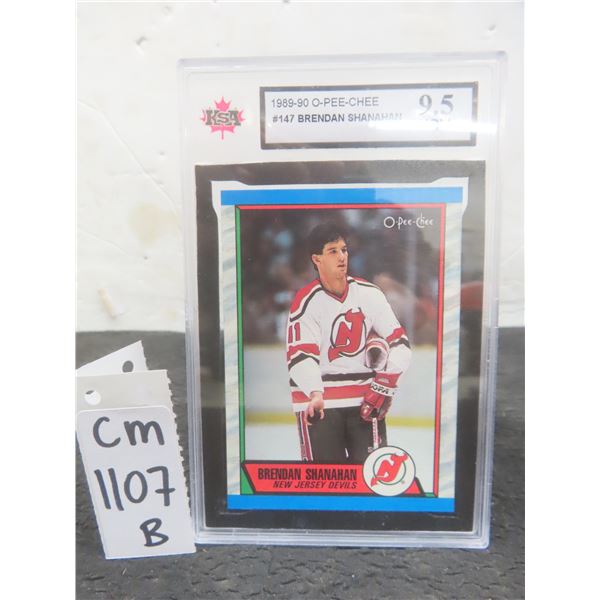 Graded Brendan Shanahan New Jersey Devils Card
