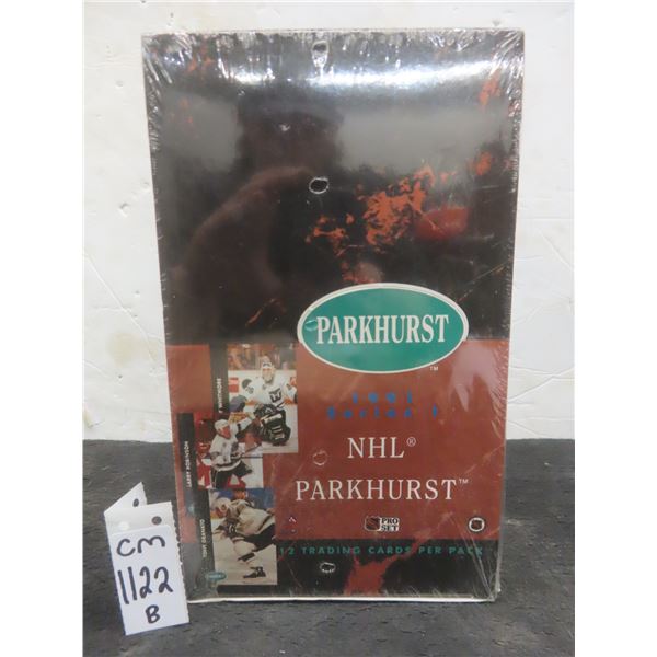 Sealed 1991–92 Parkhurst Series 1 Hockey Box
