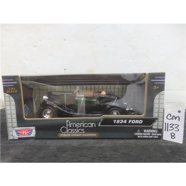 Motor Max 1:24 Scale 1934 Ford