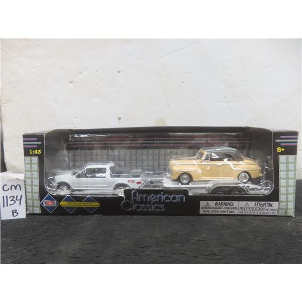 Motor Max 1:43 Scale Ford Supercrew with 1948 Deluxe