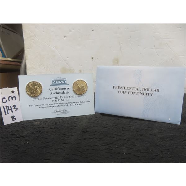 United States Mint Presidential Dollar Coin
