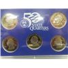 Image 9 : United States Mint State Quarters Proof Set