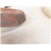 Image 6 : 10" Lodge Cast-Iron Fry Pan (#3); 30" X 22" Sheepskin Rug; Bank of Montreal Money Bag