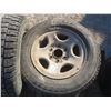 Image 3 : 3 Studded Radials with Rims for Safari/astro 215/70R16