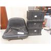 Craftsman Lawn Tractor Seat and Three NDS Underground Service Boxes, 12" X 12"