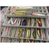 Image 7 : Tackle Box Filled with Fishing Gear — Lures, Sinkers, Bobbers, Hooks, and More