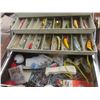 Image 8 : Tackle Box Filled with Fishing Gear — Lures, Sinkers, Bobbers, Hooks, and More