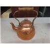 Image 6 : Copper Kettle; Silver-Plated Two-Handle Bowl; and Glass Carboy