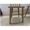 Image 6 : Two Vintage Wooden Children's Chairs