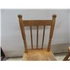 Image 7 : Two Vintage Wooden Children's Chairs