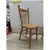 Image 8 : Two Vintage Wooden Children's Chairs