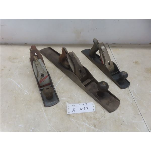 Two Stanley Hand Planes and a Stanley No. 7 Plane (Vintage)