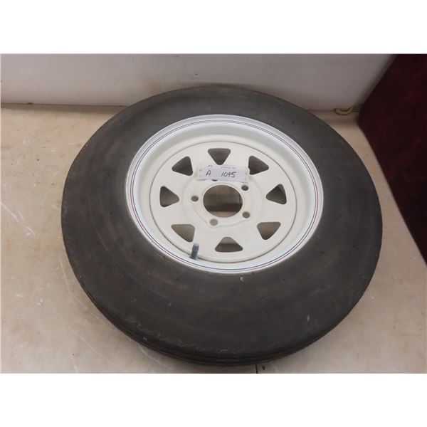 Trailer Tire with Rim, ST175/80D13