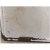 Image 7 : Antique Enamel Tabletop (No Legs), 36" X 25", and Wooden Ironing Board