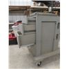 Image 10 : Bauer 1/2 HP Drill Press on Rolling 4-Drawer Wood Stand (35" X 24" X 29") with Drill Bits and