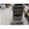 Image 11 : Bauer 1/2 HP Drill Press on Rolling 4-Drawer Wood Stand (35" X 24" X 29") with Drill Bits and