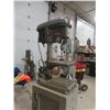 Image 17 : Bauer 1/2 HP Drill Press on Rolling 4-Drawer Wood Stand (35" X 24" X 29") with Drill Bits and