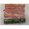 Image 3 : Collection: 9 Fantasy Plates, 12 Vintage Manitoba License Plate Year Tabs, and a 1973 Dodge Colt