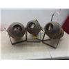 Image 2 : Three Vintage Industrial Stage Lights