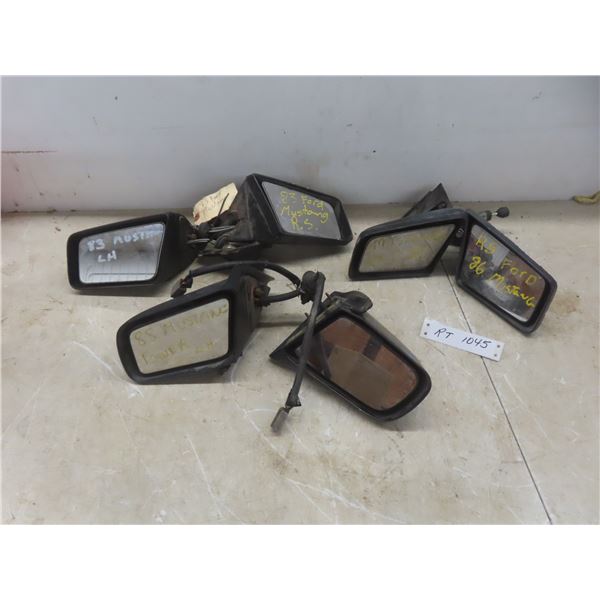 Mustang Side-View Mirrors, 1980s — Power and Manual