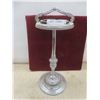Vintage Stand-Up Chrome-Finish Ashtray