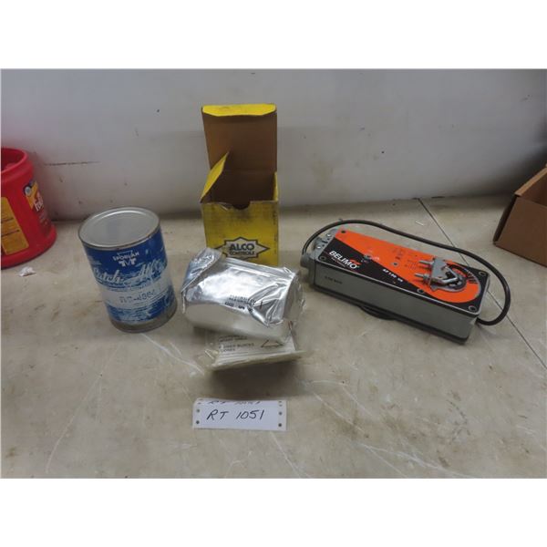 Belimo Damper Actuator (Used); Sporlan RC-4864 Catch-All Filter-Drier; Standard Activated Core