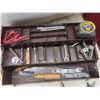 Image 3 : Toolbox with Pipe Wrenches; Tin Snips; Driver Bits; Tire Gauge; Vise-Grips; Wrenches; and More