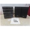 Panasonic CD Stereo System with Double Cassette, CD, Tuner, and Two Speakers