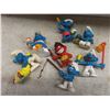 Image 2 : Lot of 18 Smurf Figures and 16 Die-Cast Vehicles