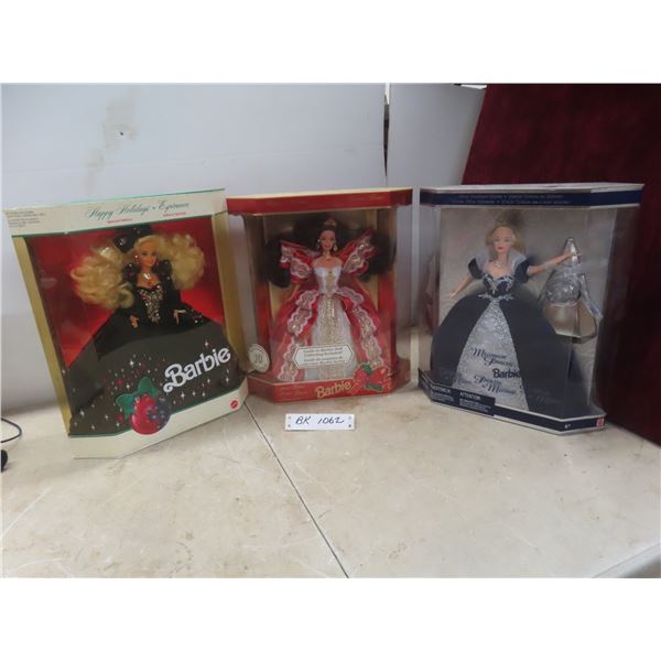 Three Barbie Collectibles