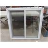 Slider Window Dual Pane with Brick Mould. 35 " X 35 "