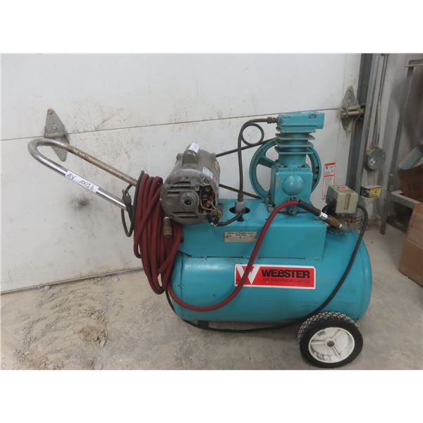 Webster Air Compressor 3/4 Hp with Air Hose