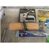Image 4 : Paint Tray; Roller Cages and Refills; Back Saws; Carpet Tape; Redi-Fusor; Heavy-Duty Stapler; and