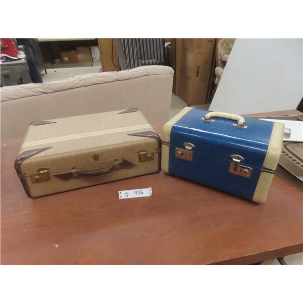 2 Vintage Suitcases