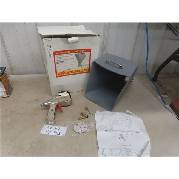 Air Hopper Texture Gun, 6 L Capacity.