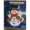 Image 4 : New Sparkle Snowman—Battery-Operated—Approx. 11" Tall with 20" Ground Stake.