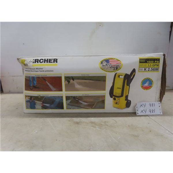 New Kärcher Electric Pressure Washer 1600 Psi