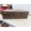 Image 11 : Military Ammunition Box, Approx. 8" X 25" X 13".